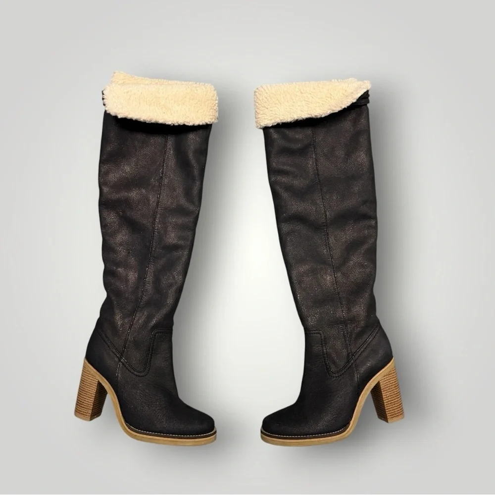 FREE‎ PEOPLE Vegan Blake Heel Boot Sz 37